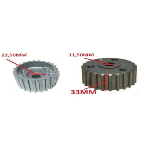 DOBLO PALİO PANDA STRADA PUNTO  1.2 8V KRANK DİŞLİSİ (22.5*11,5*33) Ürün Görseli